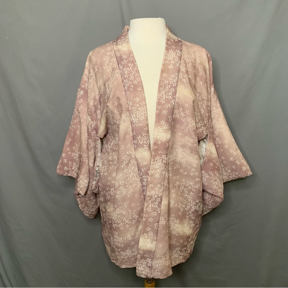 Vintage Handmade Silk Kimono Jacket